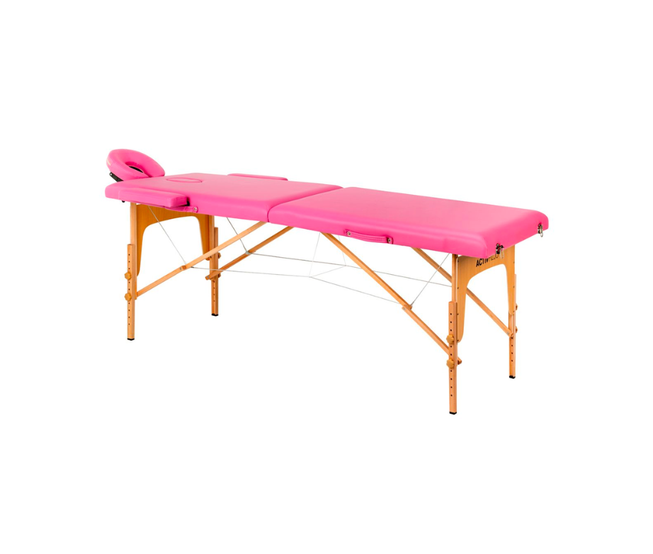 Table de massage pliante en bois Pinky